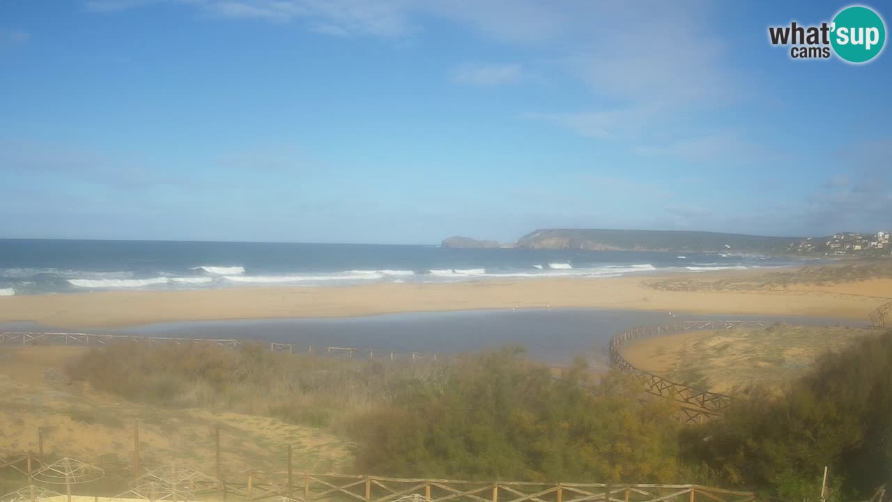 Webcam Torre dei Corsari – Live Beach View from Punta Usai