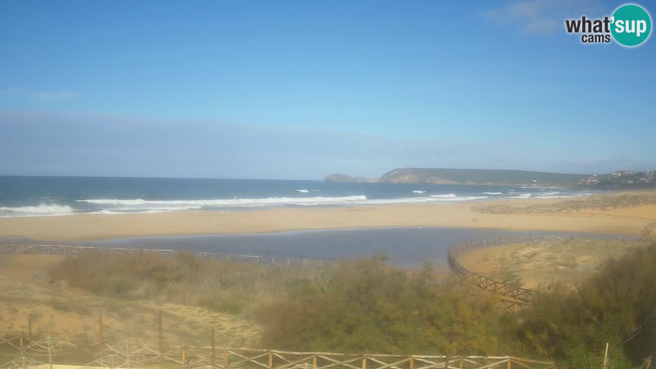 Webcam Torre dei Corsari – Live Beach View from Punta Usai