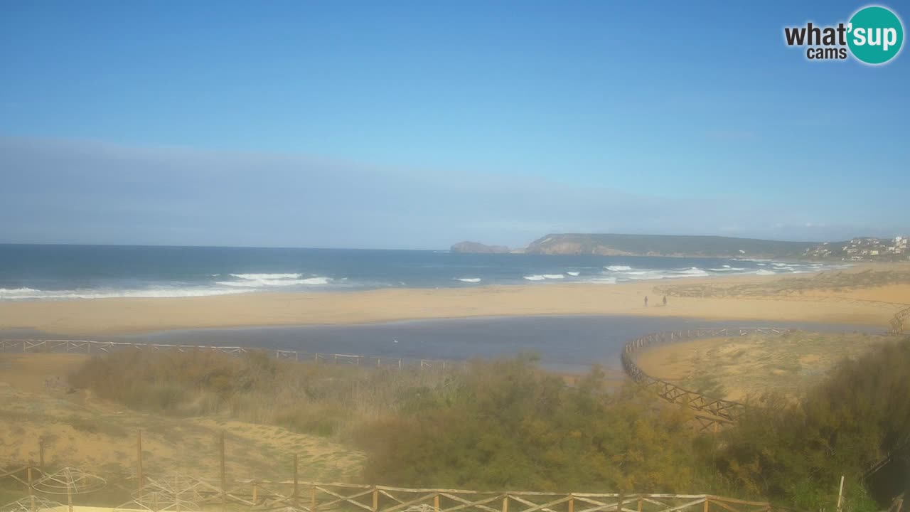 Webcam Torre dei Corsari – Vista live sulla spiaggia da Punta Usai