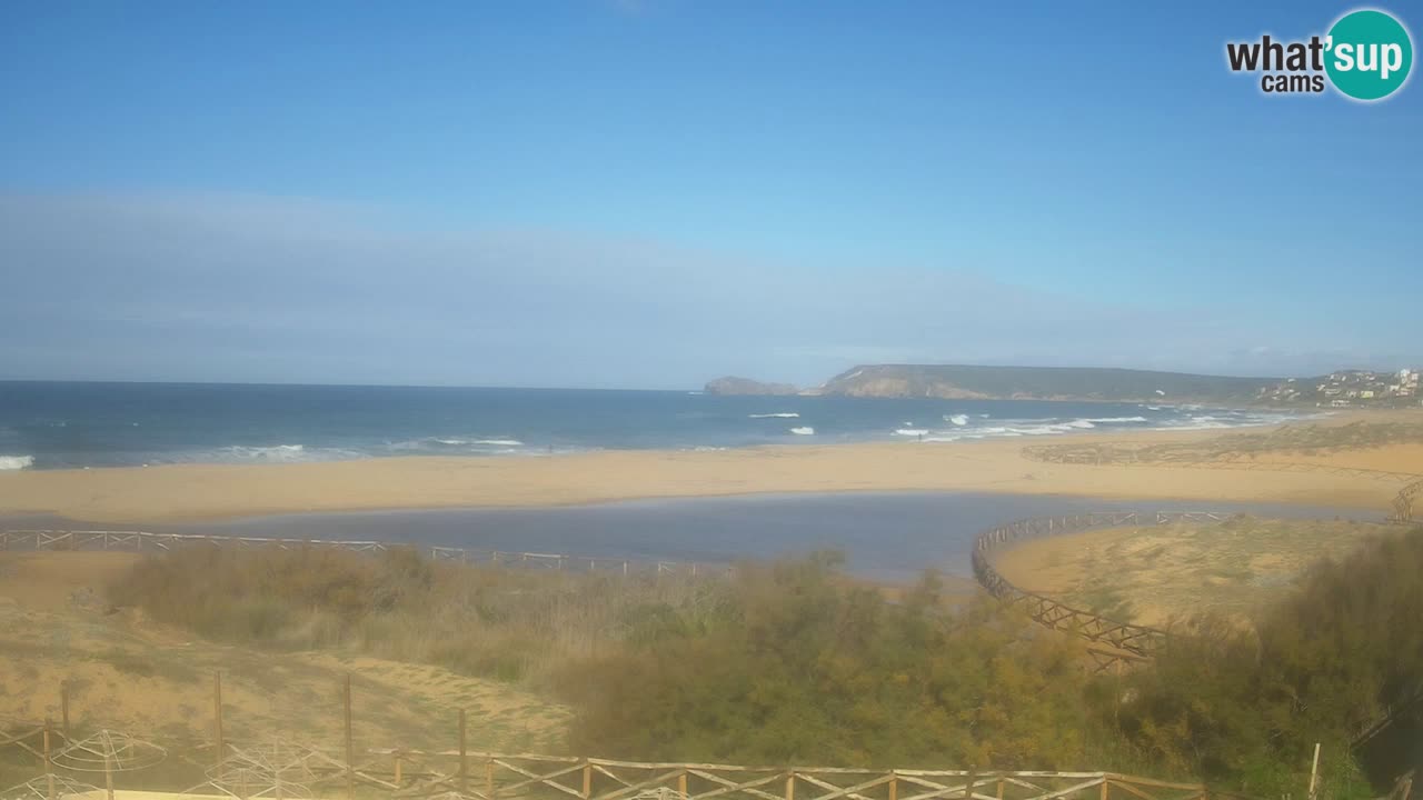 Spletna kamera Torre dei Corsari – Pogled v živo na plažo s Punta Usai