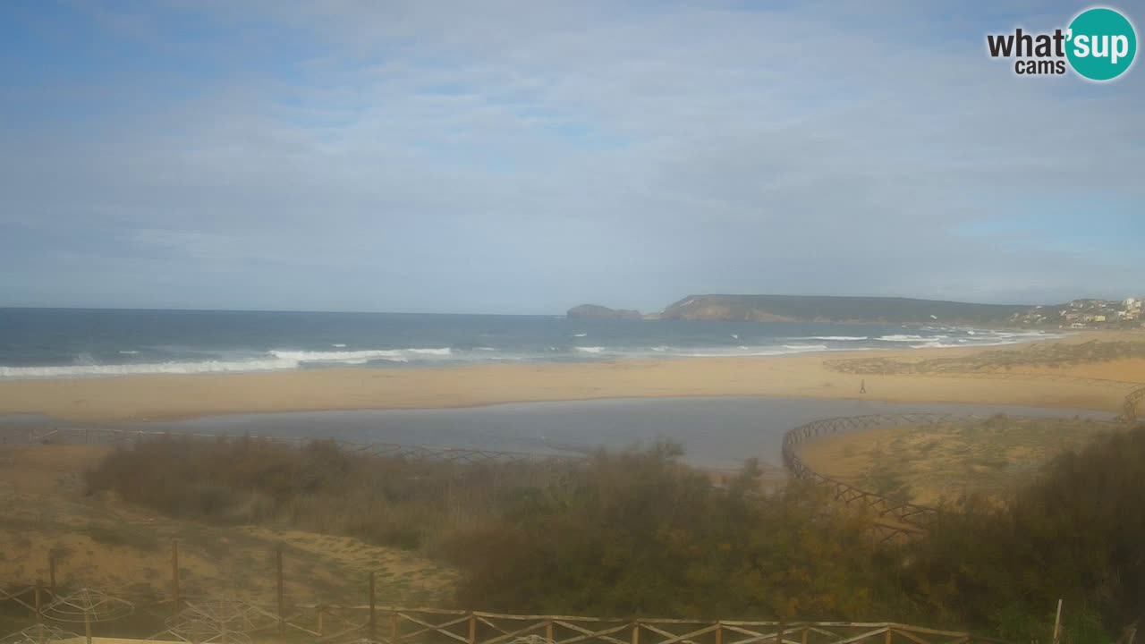 Webcam Torre dei Corsari – Vue en direct sur la plage depuis Punta Usai