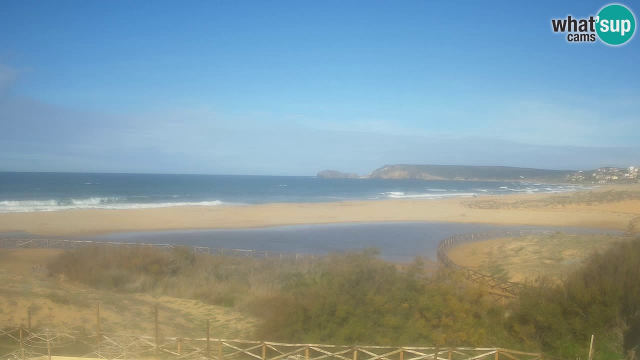 Webcam Torre dei Corsari – Liveblick auf den Strand von Punta Usai