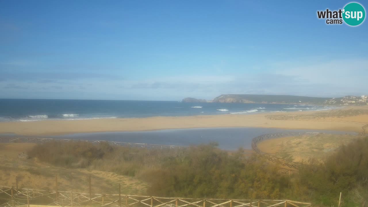 Webcam Torre dei Corsari – Vue en direct sur la plage depuis Punta Usai