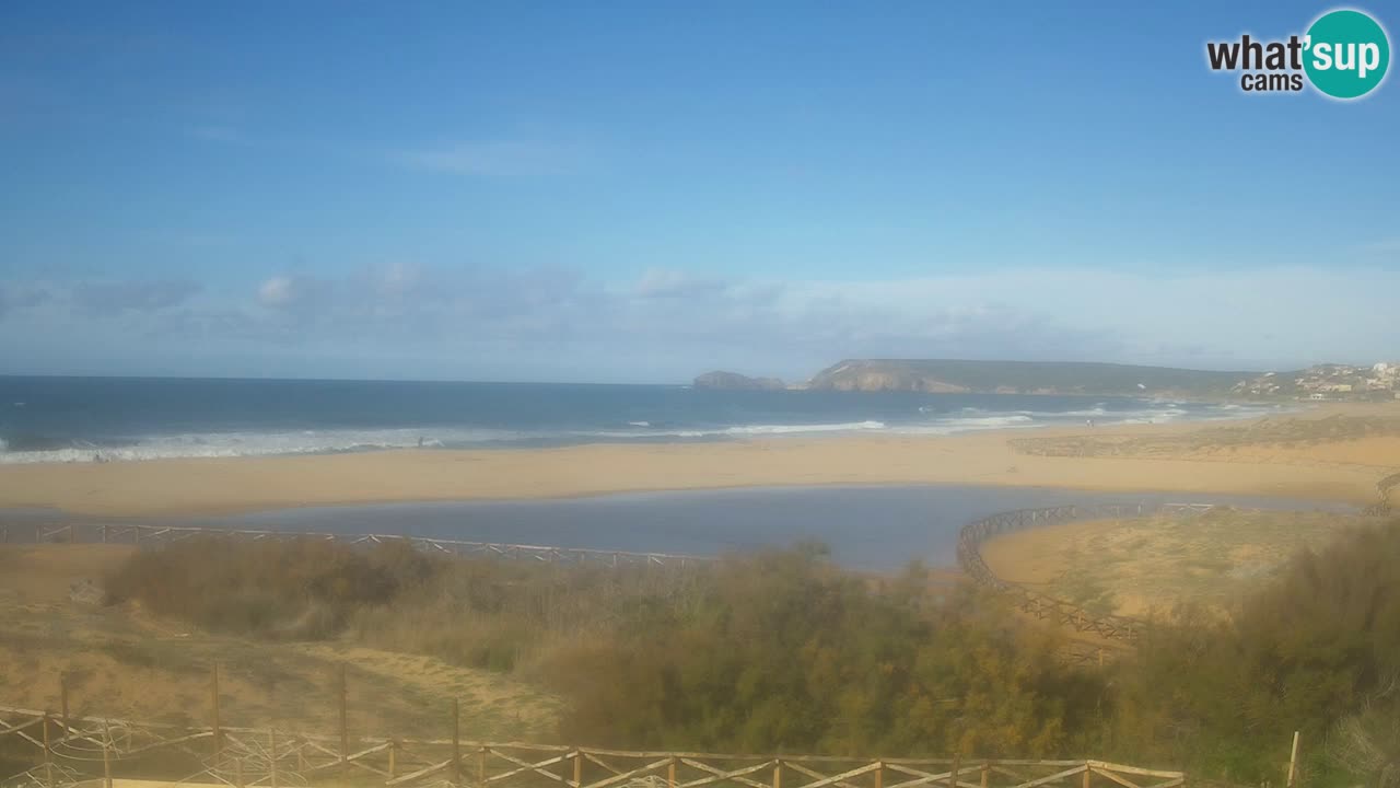 Webcam Torre dei Corsari – Live Beach View from Punta Usai