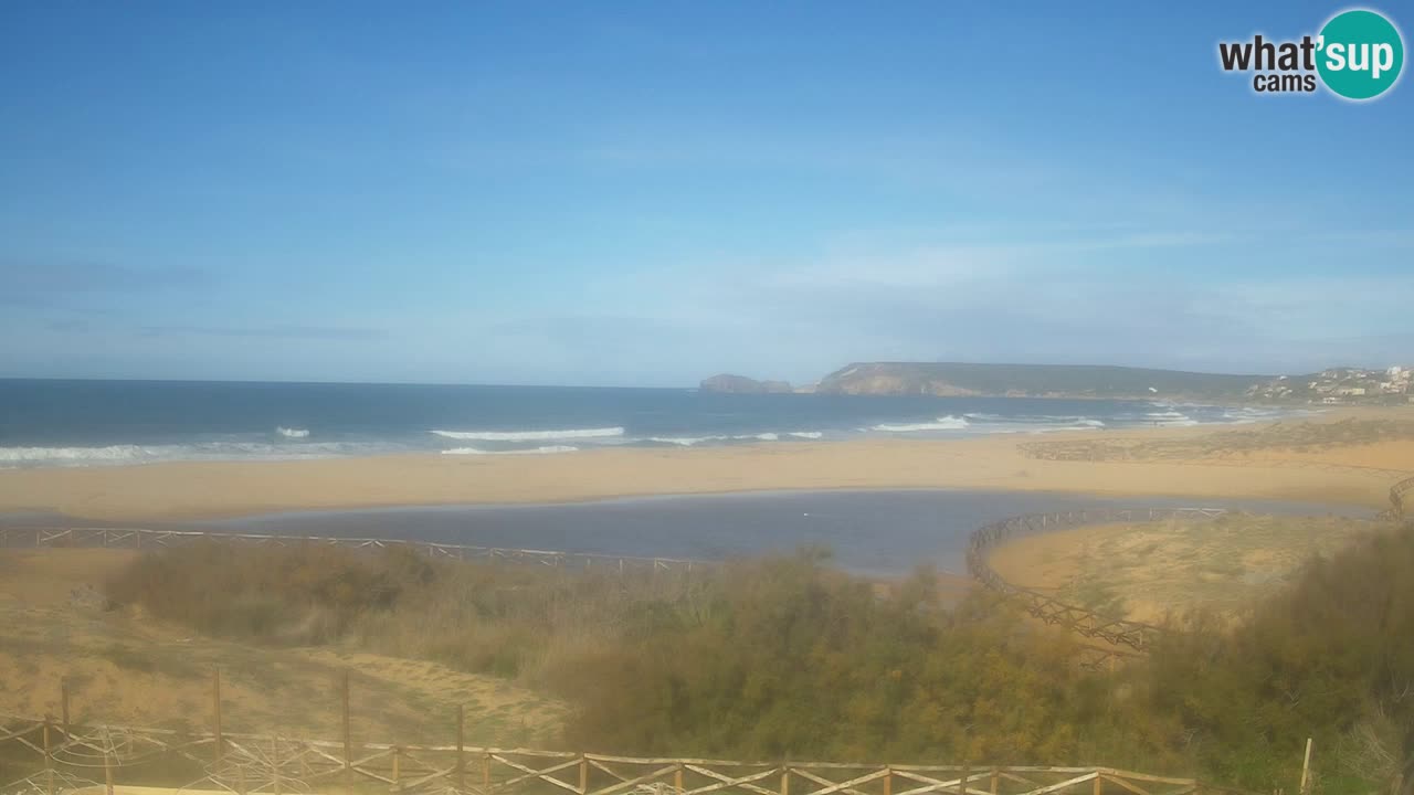 Webcam Torre dei Corsari – Live Beach View from Punta Usai