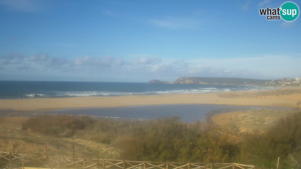Webcam Torre dei Corsari – Vista live sulla spiaggia da Punta Usai