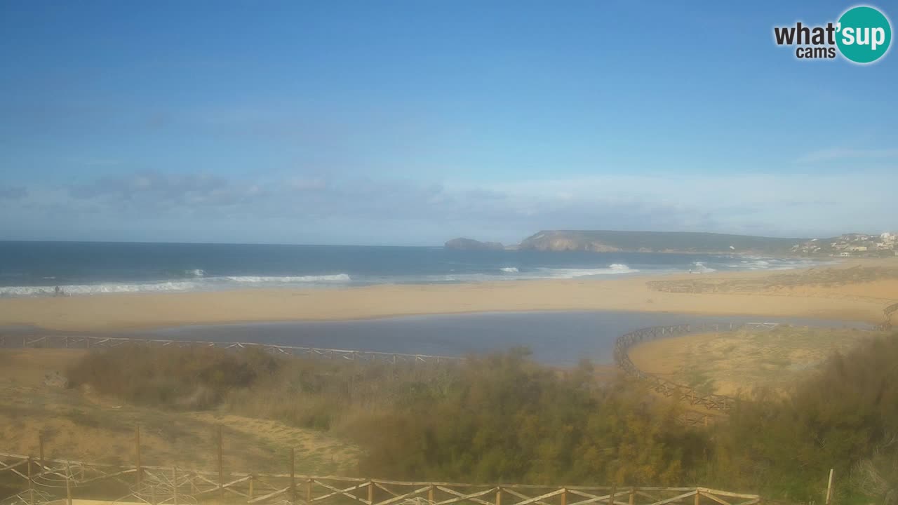 Webcam Torre dei Corsari – Vista live sulla spiaggia da Punta Usai