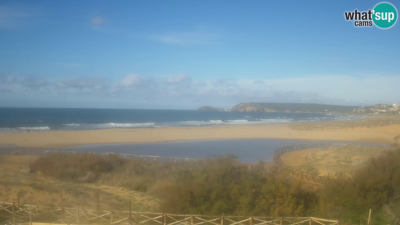 Webcam Torre dei Corsari – Vista live sulla spiaggia da Punta Usai