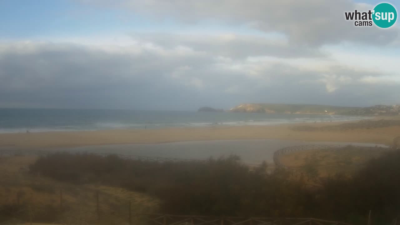 Webcam Torre dei Corsari – Vue en direct sur la plage depuis Punta Usai