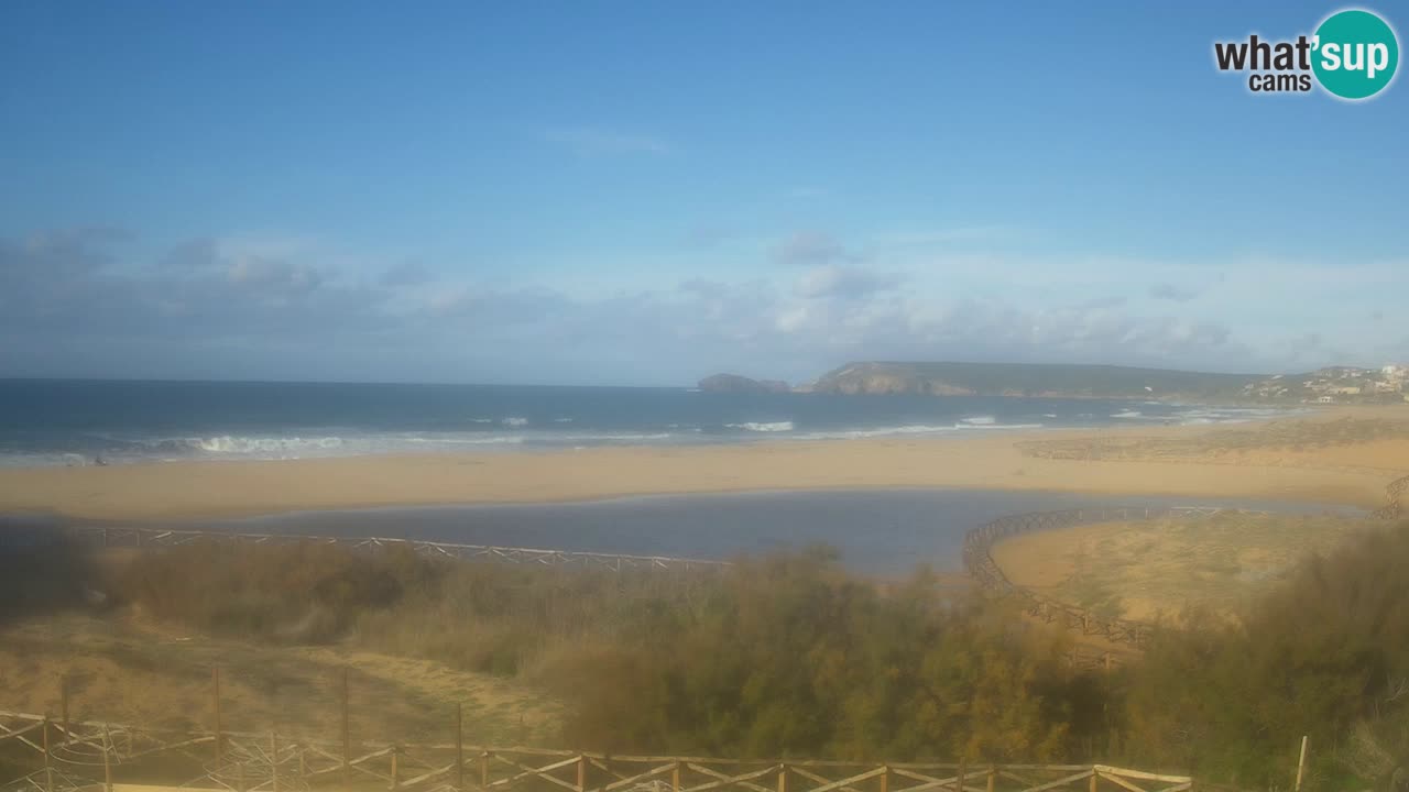 Webcam Torre dei Corsari – Live Beach View from Punta Usai