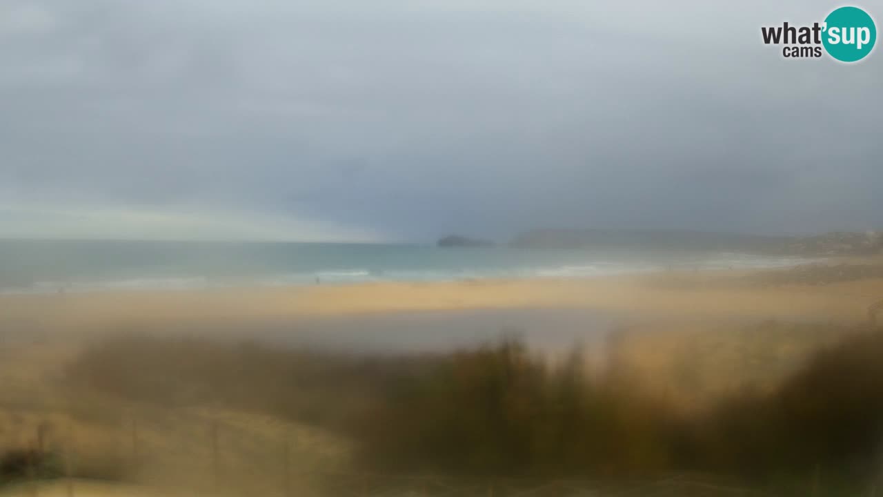 Webcam Torre dei Corsari – Liveblick auf den Strand von Punta Usai