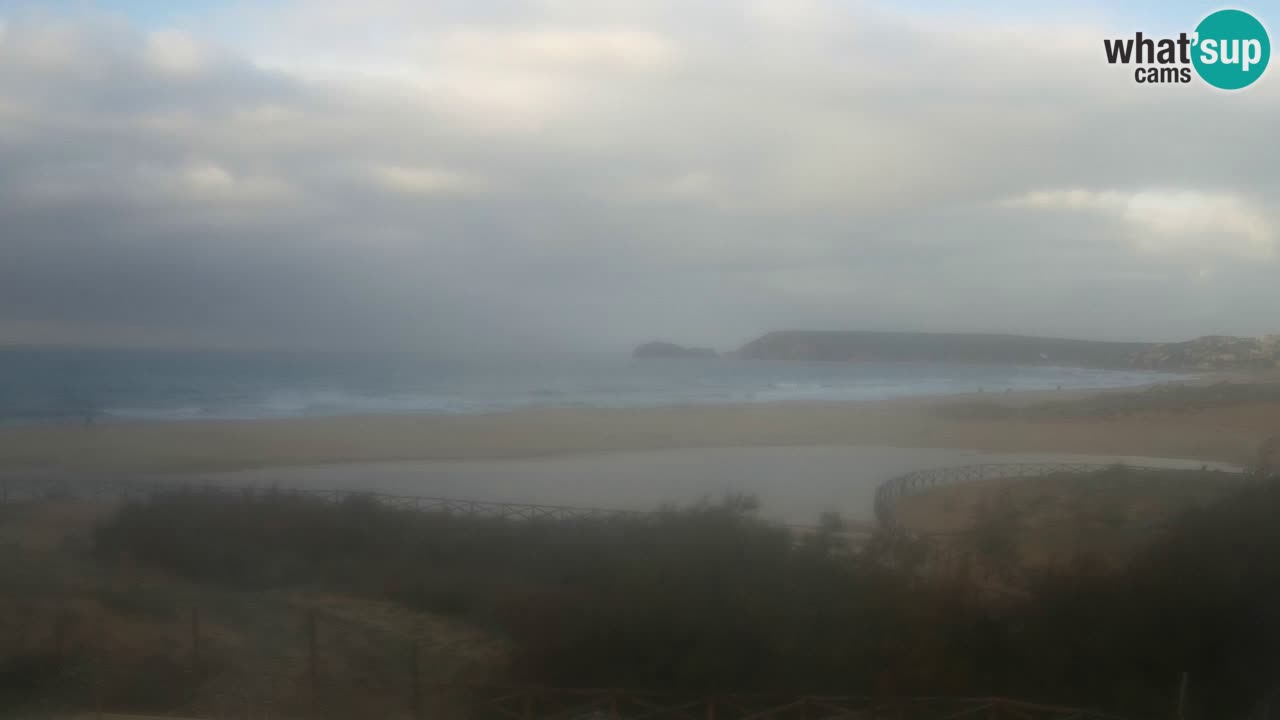Webcam Torre dei Corsari – Vue en direct sur la plage depuis Punta Usai