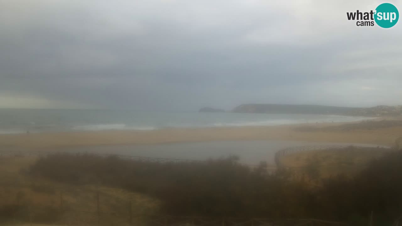 Webcam Torre dei Corsari – Vue en direct sur la plage depuis Punta Usai