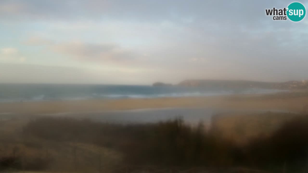 Webcam Torre dei Corsari – Liveblick auf den Strand von Punta Usai