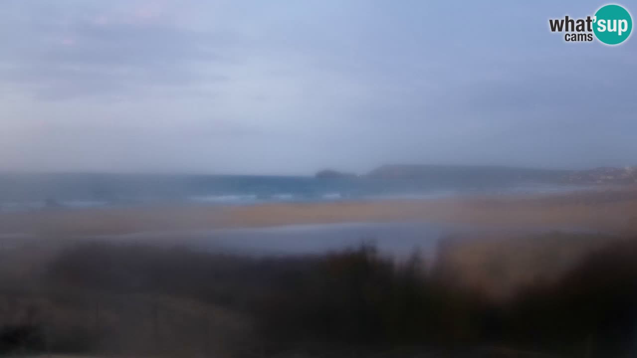 Cámara web Torre dei Corsari – Vista en directo de la playa desde Punta Usai