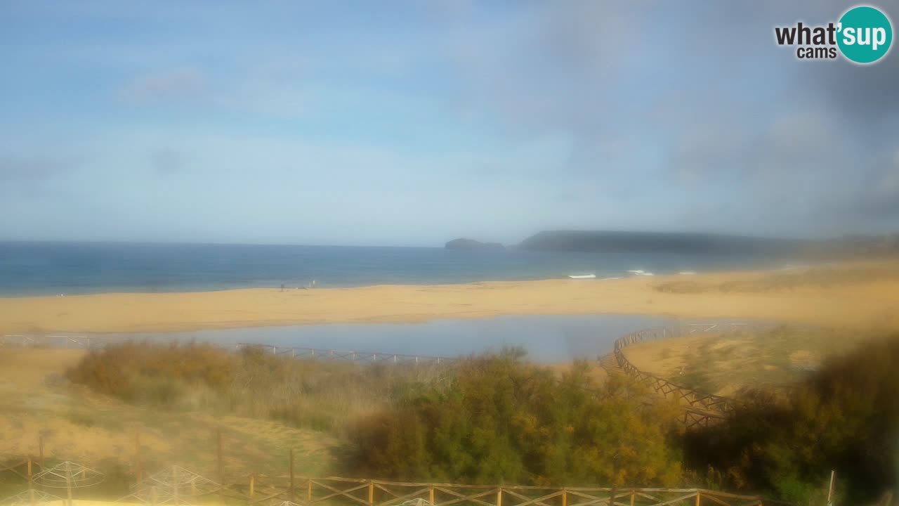 Webcam Torre dei Corsari – Vista live sulla spiaggia da Punta Usai