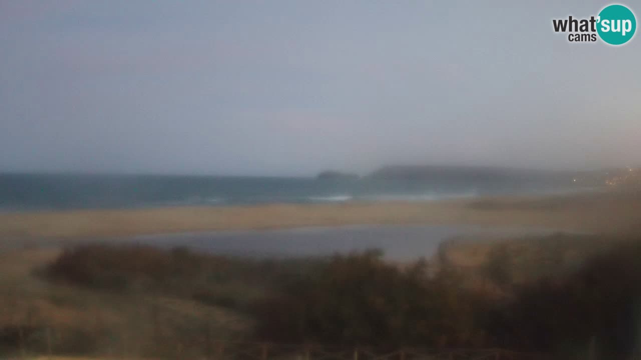 Webcam Torre dei Corsari – Vista live sulla spiaggia da Punta Usai