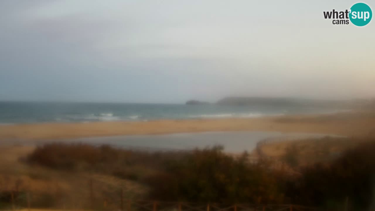 Webcam Torre dei Corsari – Live Beach View from Punta Usai