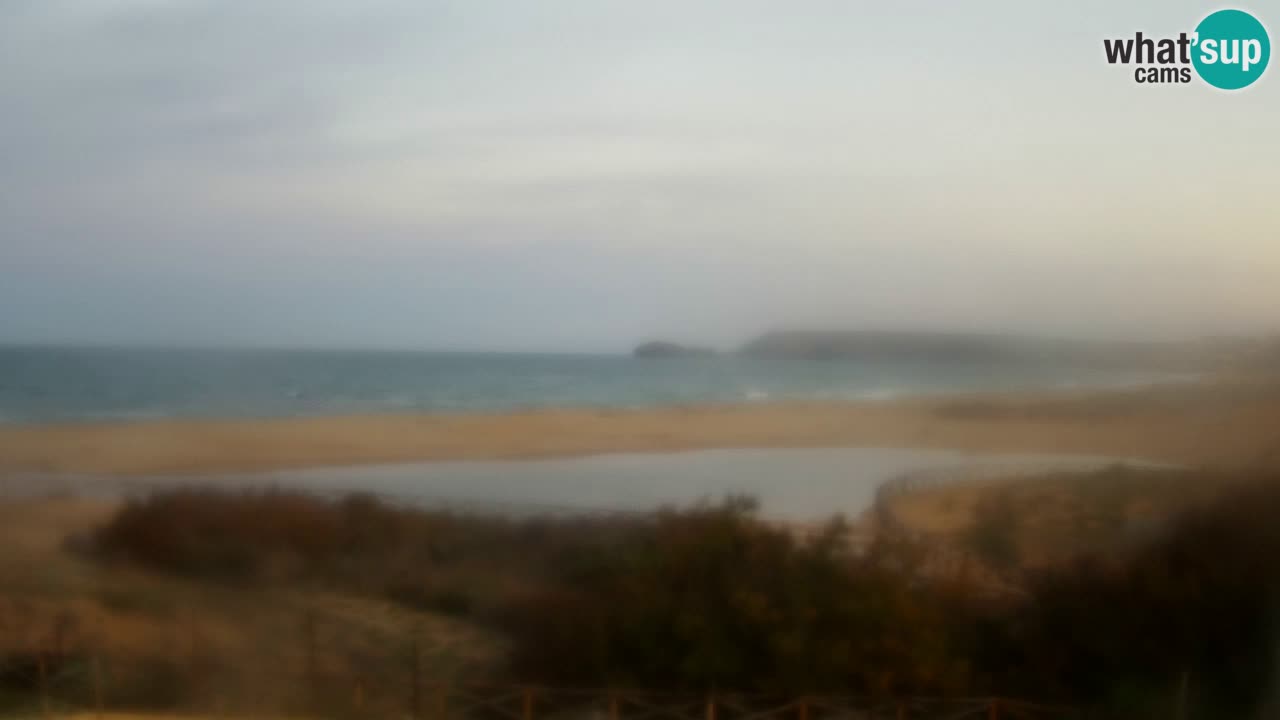 Webcam Torre dei Corsari – Liveblick auf den Strand von Punta Usai