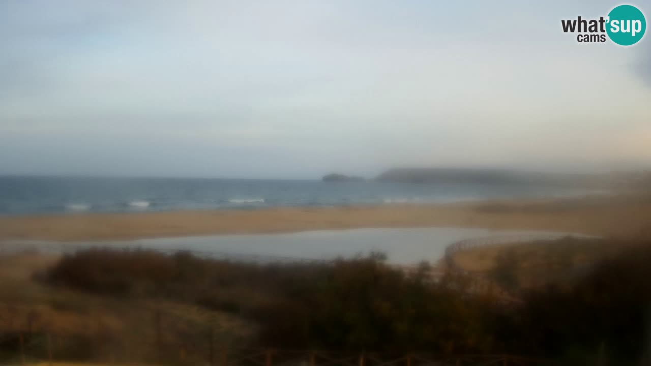 Webcam Torre dei Corsari – Vue en direct sur la plage depuis Punta Usai