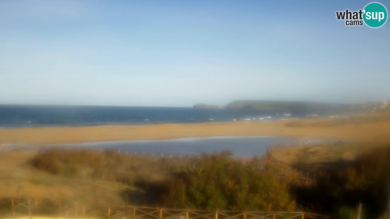 Webcam Torre dei Corsari – Vista live sulla spiaggia da Punta Usai
