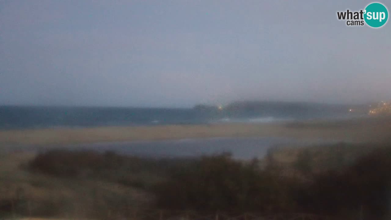 Webcam Torre dei Corsari – Liveblick auf den Strand von Punta Usai