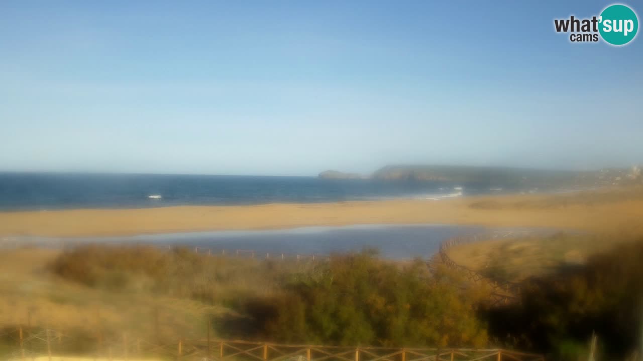 Webcam Torre dei Corsari – Vista live sulla spiaggia da Punta Usai