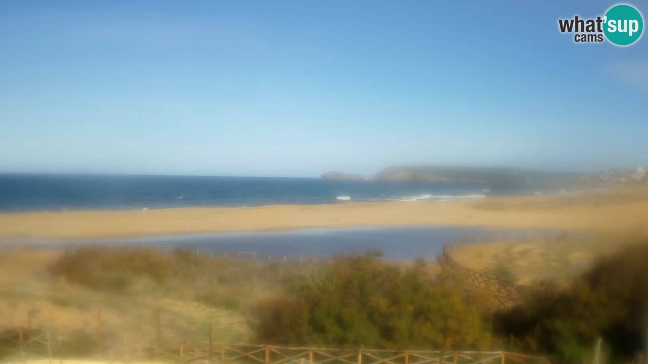 Cámara web Torre dei Corsari – Vista en directo de la playa desde Punta Usai
