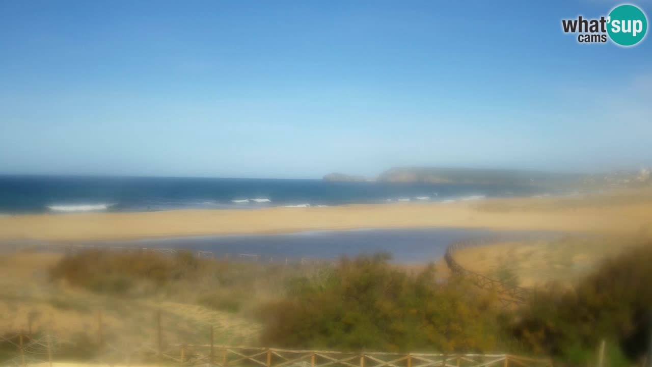 Cámara web Torre dei Corsari – Vista en directo de la playa desde Punta Usai