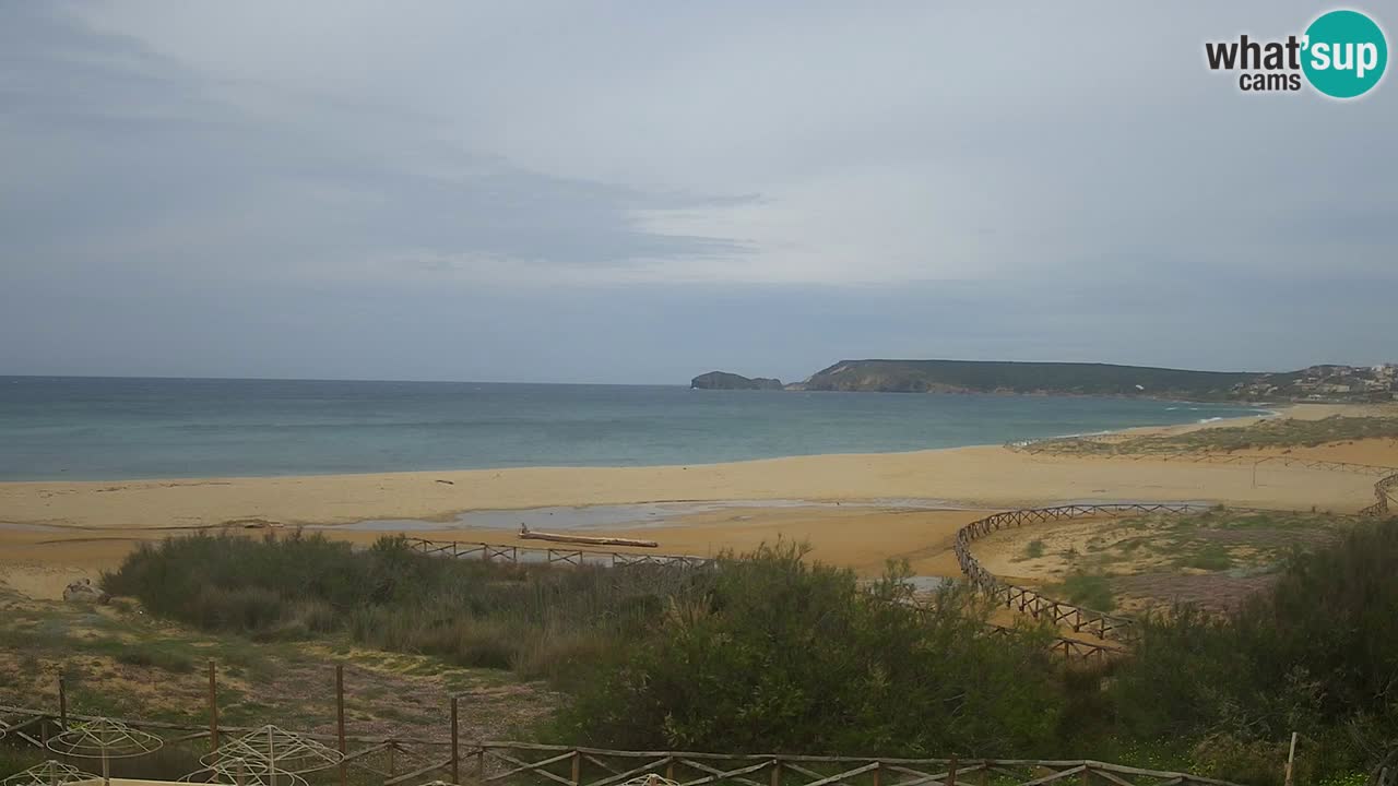 Webcam Torre dei Corsari – Vue en direct sur la plage depuis Punta Usai