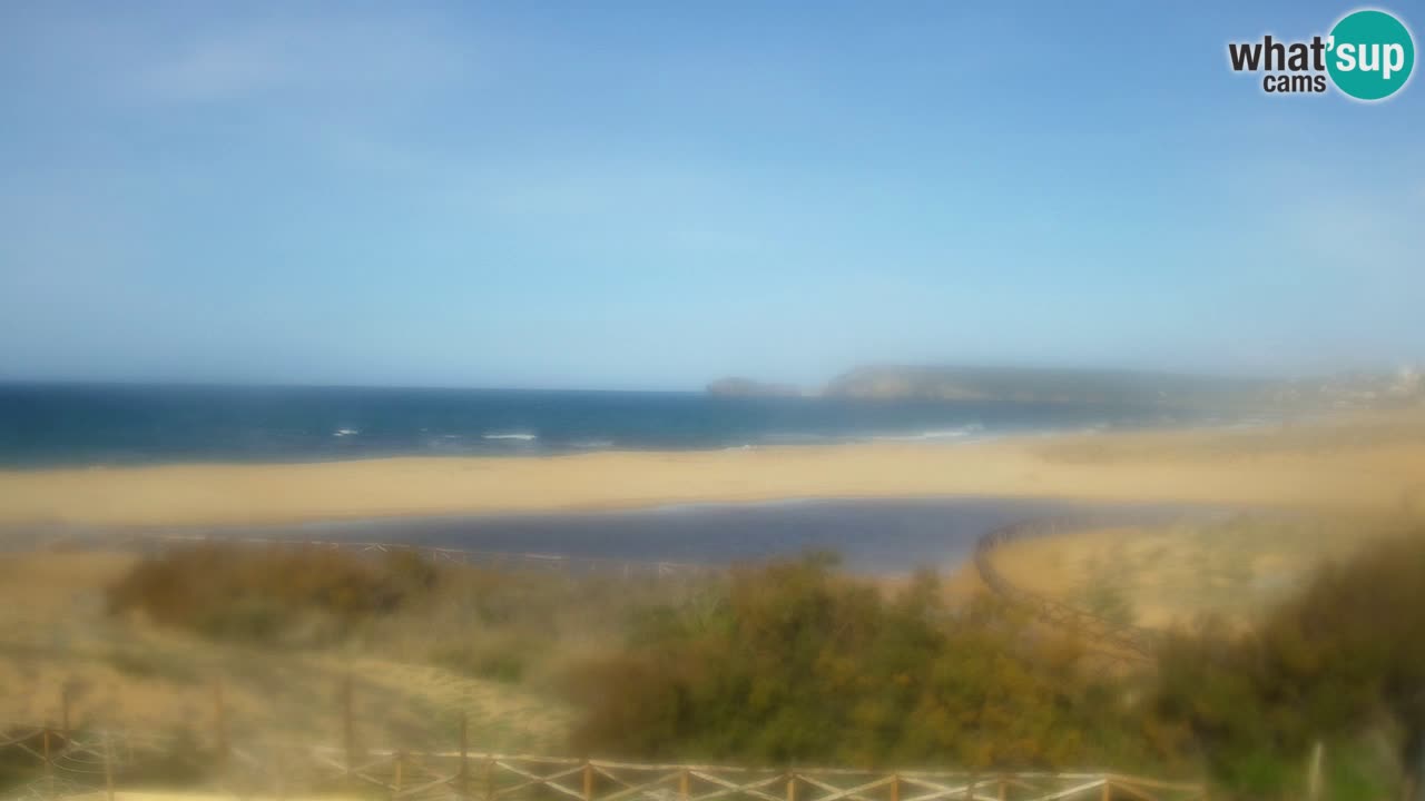 Webcam Torre dei Corsari – Live Beach View from Punta Usai