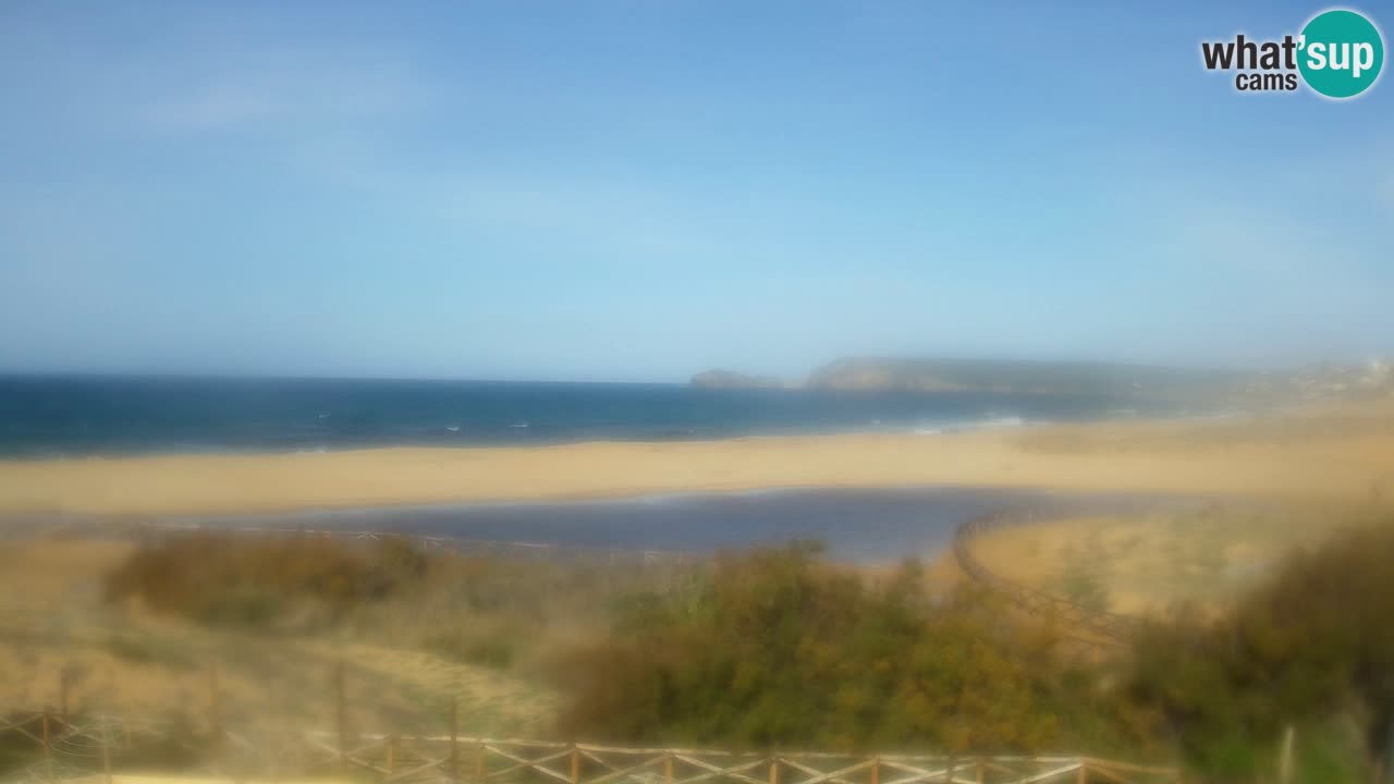 Webcam Torre dei Corsari – Vista live sulla spiaggia da Punta Usai