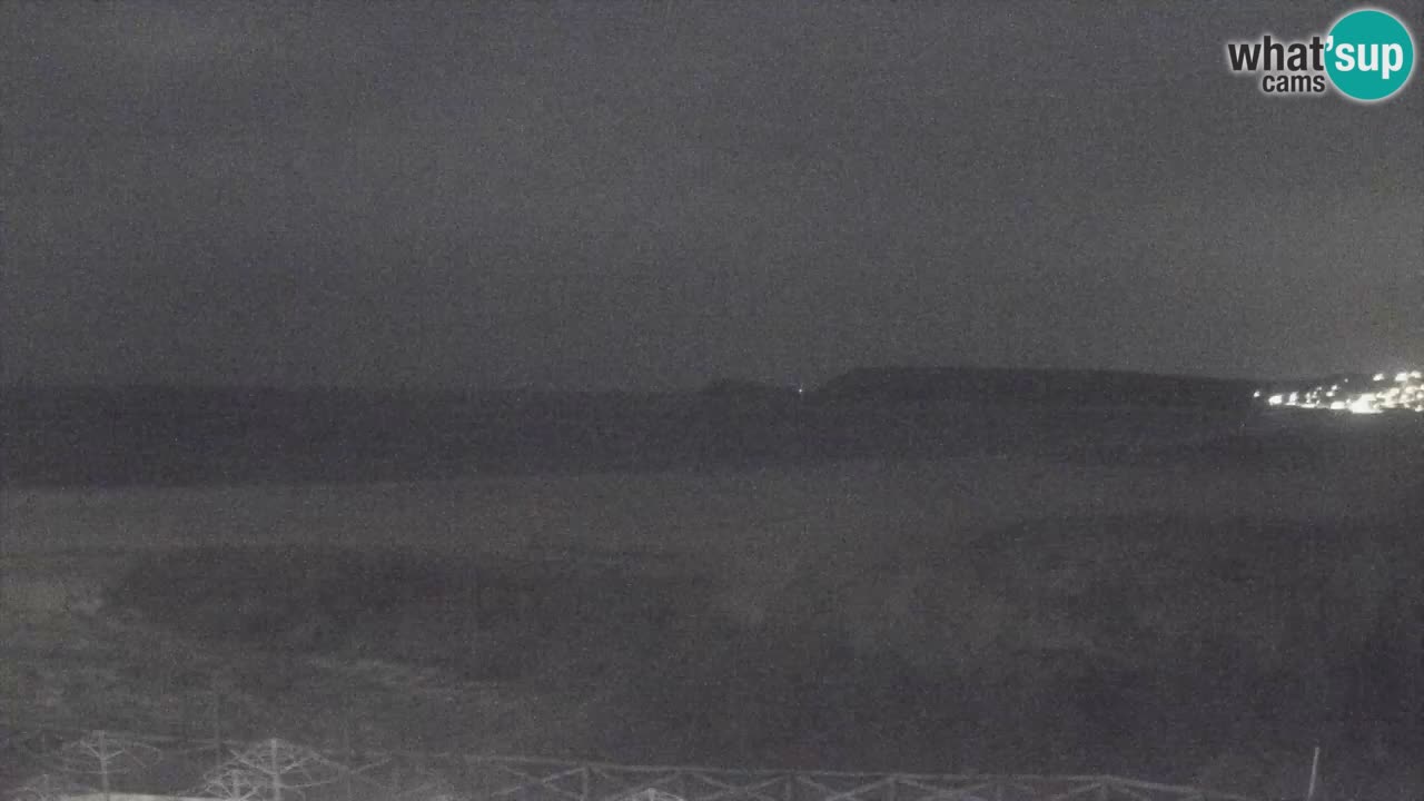 Webcam Torre dei Corsari – Vista live sulla spiaggia da Punta Usai