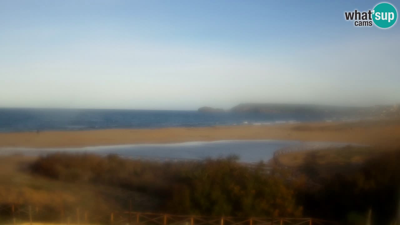 Webcam Torre dei Corsari – Vista live sulla spiaggia da Punta Usai