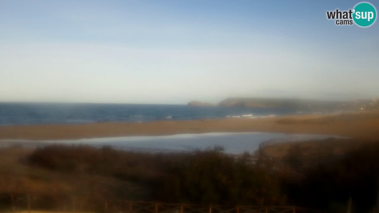 Webcam Torre dei Corsari – Liveblick auf den Strand von Punta Usai