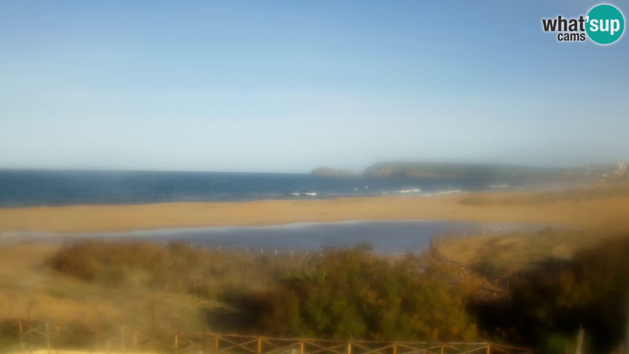 Webcam Torre dei Corsari – Liveblick auf den Strand von Punta Usai