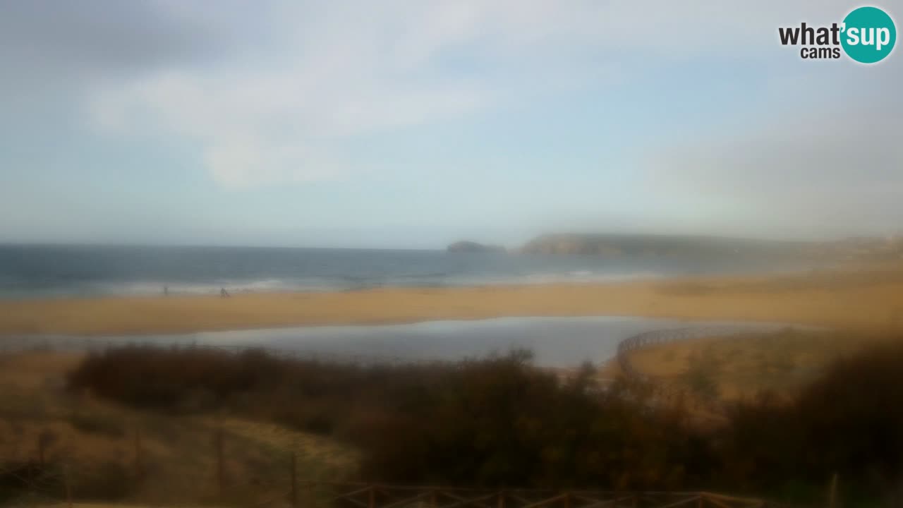 Webcam Torre dei Corsari – Vista live sulla spiaggia da Punta Usai