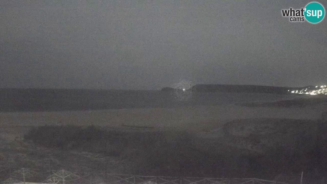 Webcam Torre dei Corsari – Live Beach View from Punta Usai