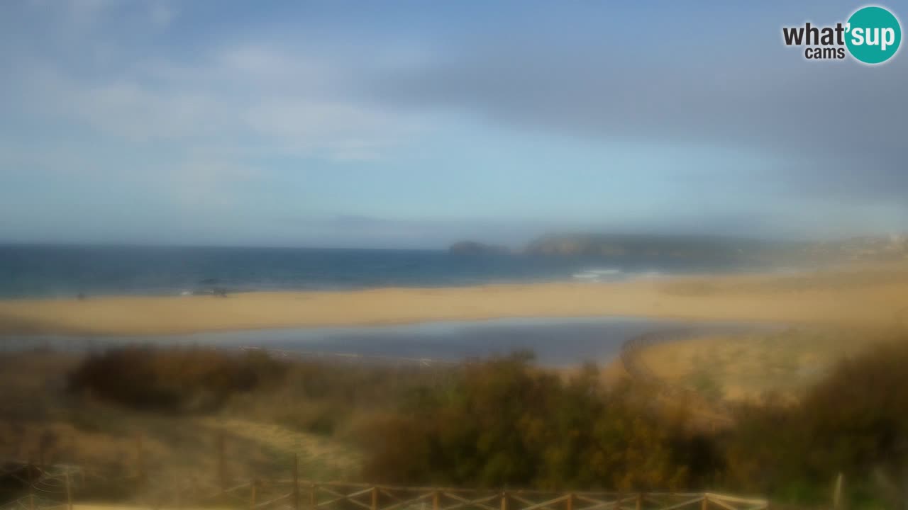 Cámara web Torre dei Corsari – Vista en directo de la playa desde Punta Usai
