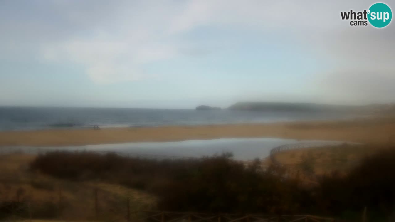 Webcam Torre dei Corsari – Live Beach View from Punta Usai