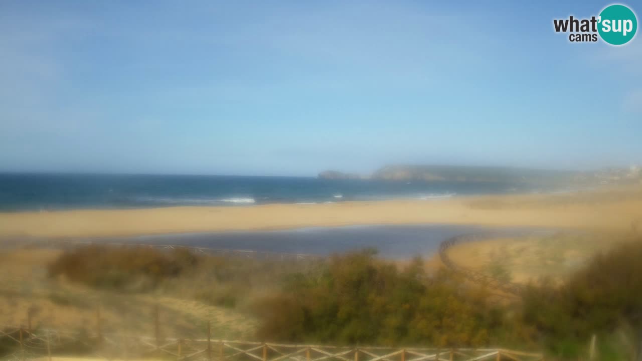 Webcam Torre dei Corsari – Vue en direct sur la plage depuis Punta Usai