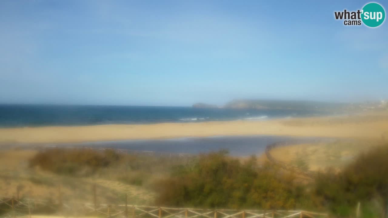Webcam Torre dei Corsari – Vista live sulla spiaggia da Punta Usai
