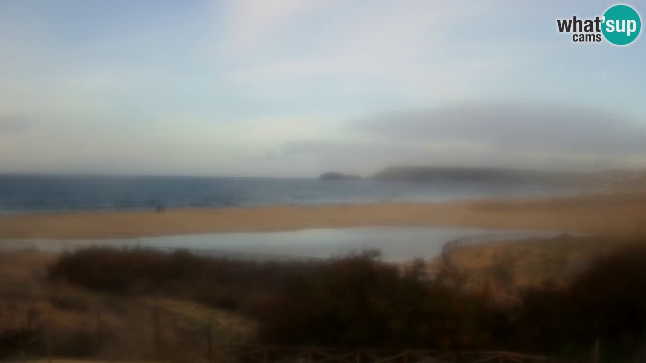 Webcam Torre dei Corsari – Vista live sulla spiaggia da Punta Usai