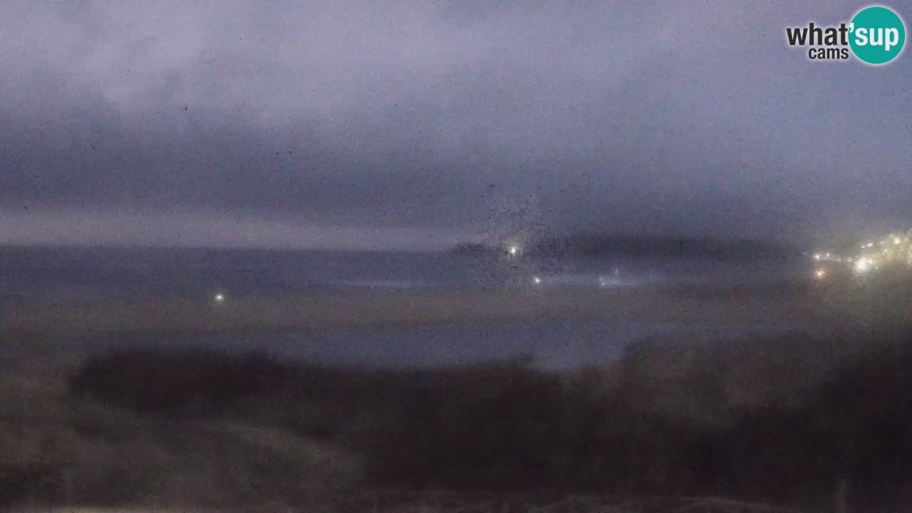 Webcam Torre dei Corsari – Vista live sulla spiaggia da Punta Usai