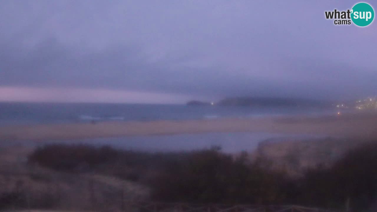 Webcam Torre dei Corsari – Vista live sulla spiaggia da Punta Usai