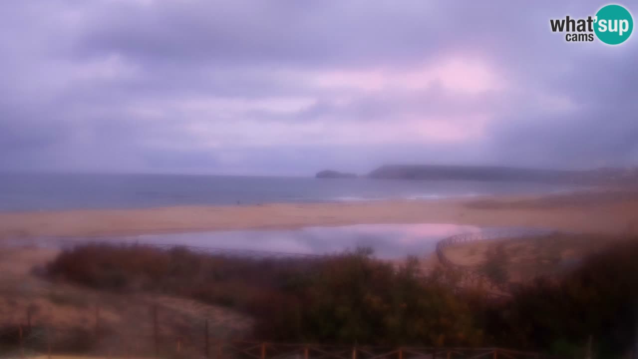 Webcam Torre dei Corsari – Vista live sulla spiaggia da Punta Usai