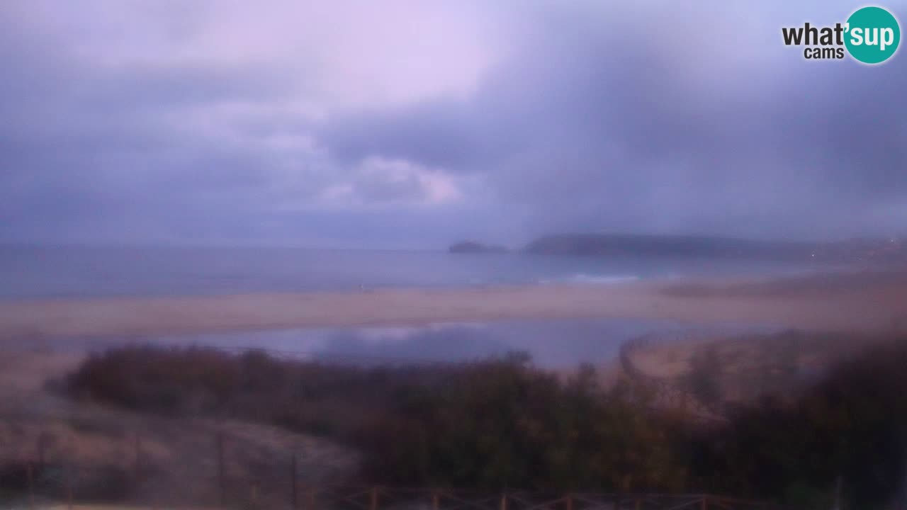 Webcam Torre dei Corsari – Liveblick auf den Strand von Punta Usai