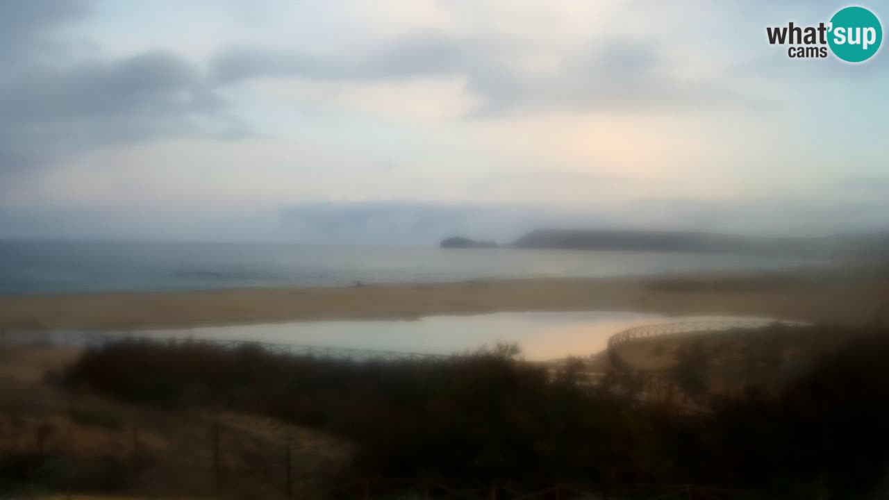 Webcam Torre dei Corsari – Vista live sulla spiaggia da Punta Usai