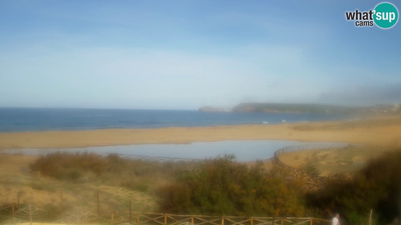 Webcam Torre dei Corsari – Vista live sulla spiaggia da Punta Usai