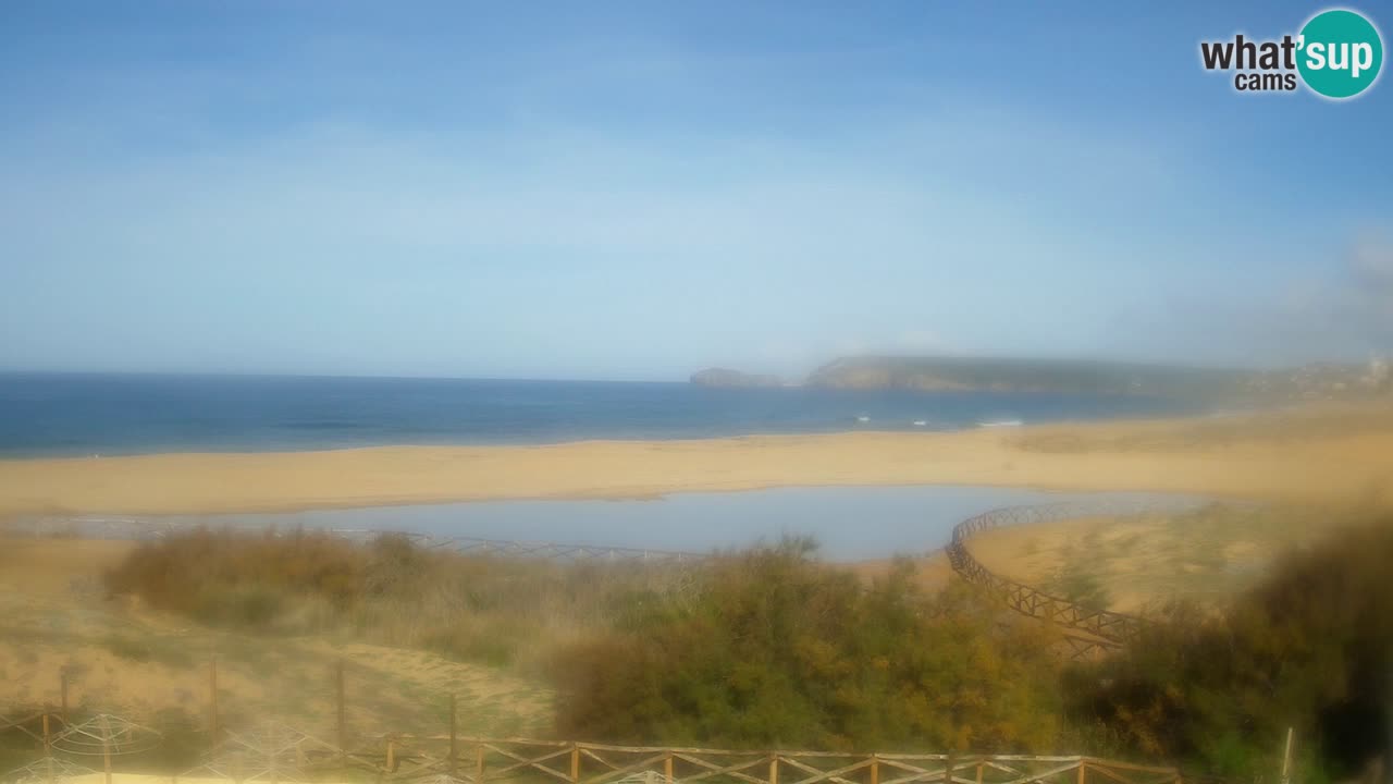 Cámara web Torre dei Corsari – Vista en directo de la playa desde Punta Usai